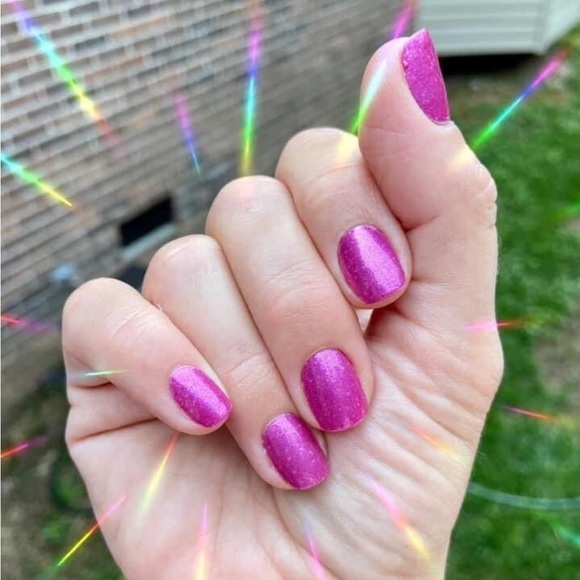 *Retired* Color Street: Show Time | Pink Orchid Barbie Glitter Spring Summer - Picture 5 of 13